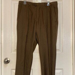 Men's dress pants by Santorelli made in Italy brown sze 35